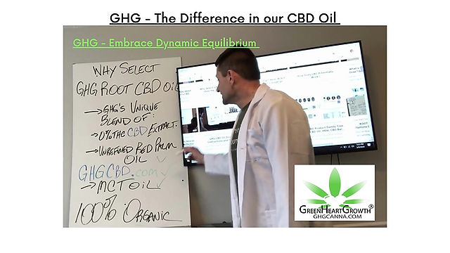 GHG - Embrace Dynamic Health with ROOT - 0.0%THC CBD Oil